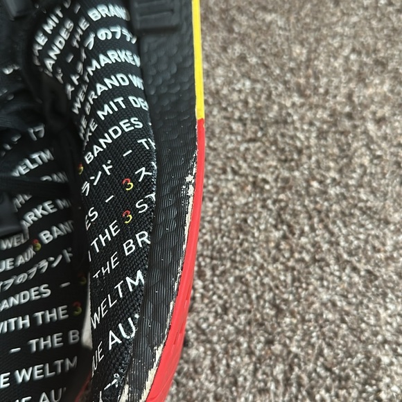 adidas BOOST NMD R1 Berlin style #EG6363 Black & White SNEAKERS size 10 Mens - Picture 8 of 8